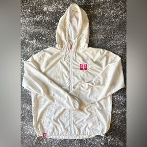 T Mobile Jacket Men 3XL White Camo Windbreaker Lightweight Employee Official